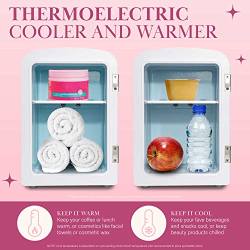 Paris Hilton Mini Refrigerator, Pink - Deborah Elizabeth Beauty